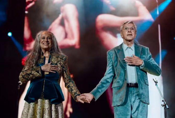 Orgulho nacional: Caetano Veloso e Maria Bethânia são indicados ao Grammy 2026