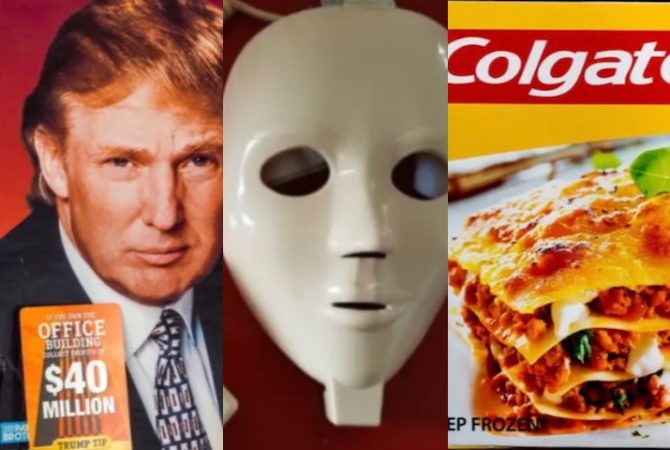 Lasanha Colgate e ‘máscara de tortura’: Museu do Fracasso exibe produtos que deram errado