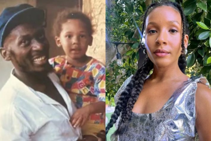 Jimmy Cliff sua filha, a brasileira Nabiyah Be - Montagem/Reprodução/Redes Sociais