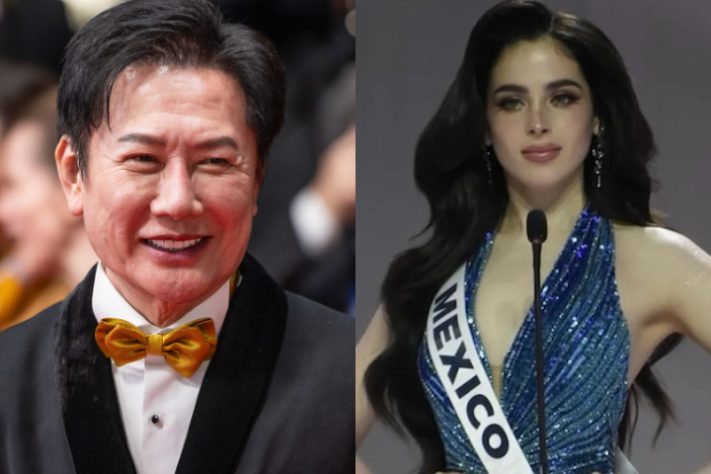 Nawat Itsaragrisil, diretor do Miss Universo na Ásia e Oceania, e Fatima Bosch, Miss México 2025 - Montagem/Wikimedia Commons/Harald Krichel/Reprodução Instagram