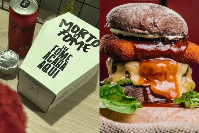Hambúrgueres em mini caixões viram fenômeno no Rio Grande do Sul