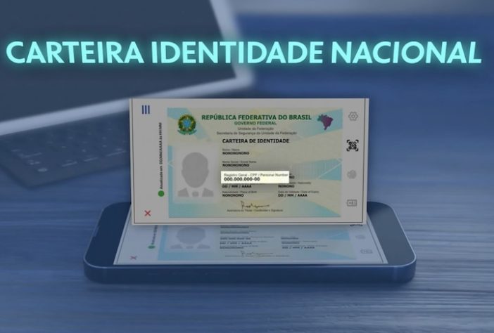 Nova Carteira de Identidade Nacional (CIN) - Reprodução/TV Globo 