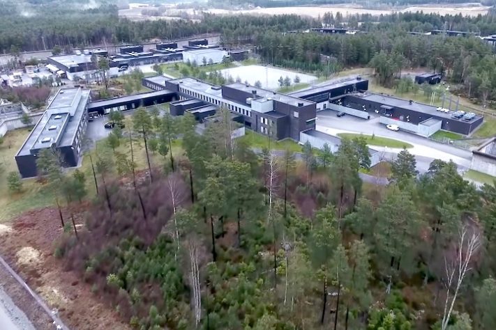 Prisão de Halden, na Noruega, é considerada a 'mais humana do mundo' - Reprodução/YouTube