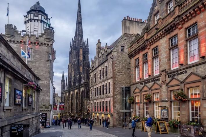 Ruas na Escócia - Reprodução