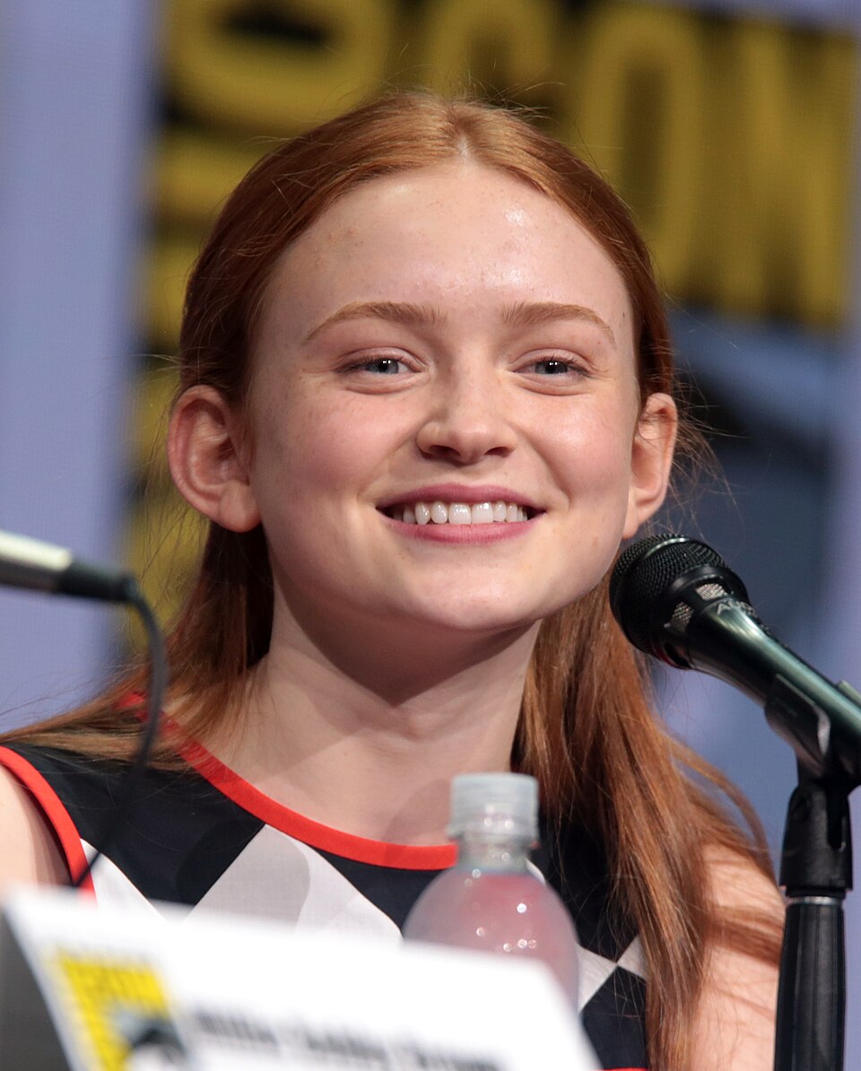 Sadie Sink – nascida em 16 de abril de 2002, no Texas, Estados Unidos, é famosa por suas participações em séries como 