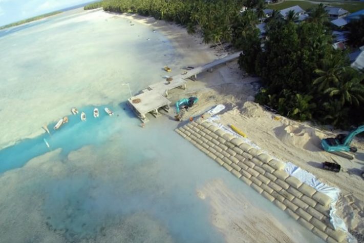 Tuvalu tenta medidas para conter avanço do mar - Divulgação/PNUD