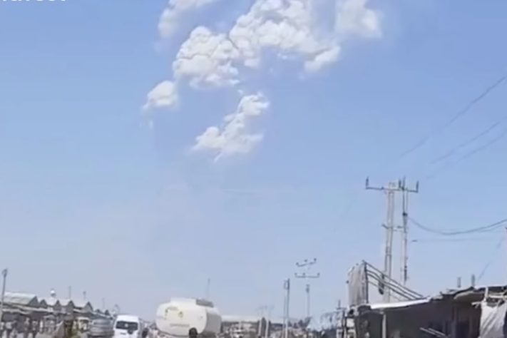 Vulcão na Etiópia entra em erupção pela 1ª vez em 12 mil anos - Reprodução/Redes Sociais