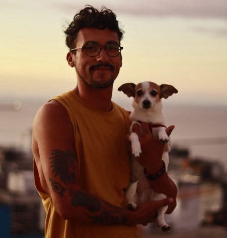 Ciclista percorre 12 mil km por 11 estados com cachorra após superar câncer em estágio terminal - Reprodução @ociclistaviajante