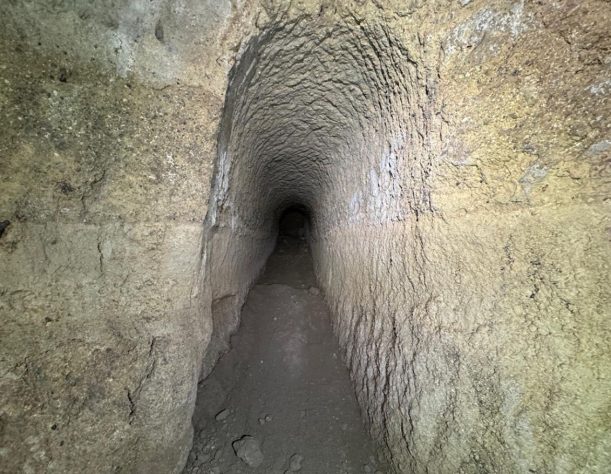 Arqueólogos descobrem rede de túneis secreta em cidade que foi rival de Roma, na Itália - Divulgação/Ministério da Cultura da Itália