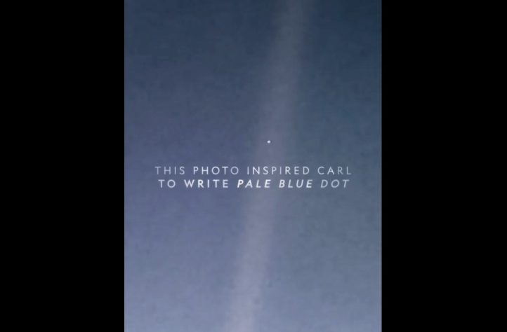 O ponto azul pálido