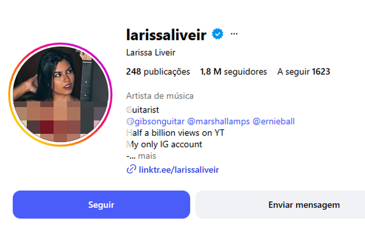 Com milhões de seguidores, Larissa transformou suas redes em vitrine global. Seus vídeos não apenas exibem técnica, mas também carisma e autenticidade. Essa conexão direta com o público foi fundamental para chamar a atenção da Gibson e consolidar sua relevância internacional.