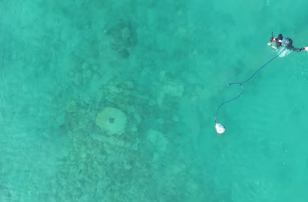 O levantamento cobriu cerca de 20 mil metros quadrados de área submersa. Entre os achados, destacou-se uma estrutura de tijolos contendo uma pedra de moinho. Bases de árvores submersas também foram identificadas, sugerindo mudanças ambientais antigas. Além disso, pontos de coleta de amostras foram marcados para análises futuras.