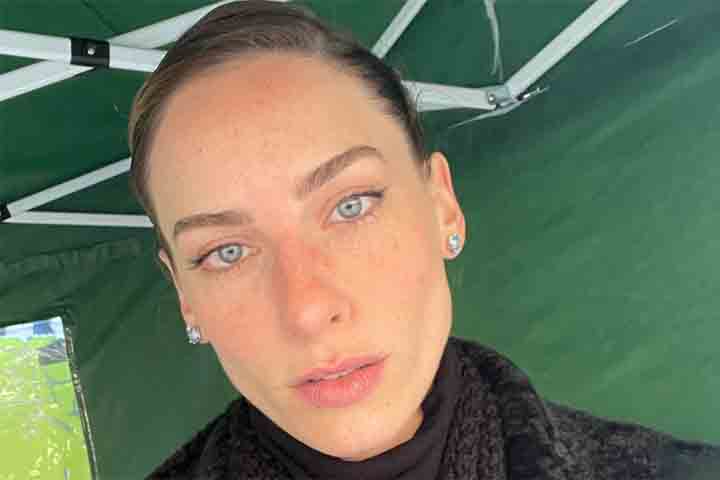 De volta à TV Globo, a atriz participou da reta final da novela 