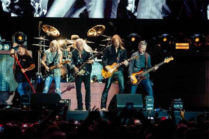 Banda de rock Lynyrd Skynyrd 