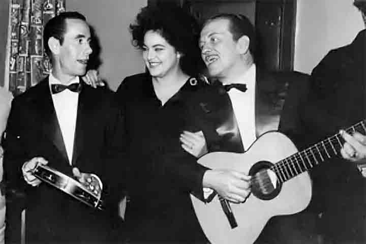 Ao longo dos anos 1940, sua voz encontrou terreno fértil na obra de Herivelto Martins, que lhe forneceu composições marcantes tanto sozinho - como “Pensando em Ti” - quanto em parceria com Davi Nasser, casos do samba-canção “Caminhemos” e do tango “Carlos Gardel”. 
