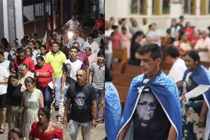 O encerramento dessa etapa foi marcado por uma cerimÃŽnia realizada na PraÃ§a do SantuÃ¡rio do Sagrado CoraÃ§Ã£o de Jesus, no municÃ­pio de Marco, no CearÃ¡, local onde Monsenhor Waldir exerceu seu ministÃ©rio por quase 40 anos e construiu uma relaÃ§Ã£o profunda com a comunidade local.
