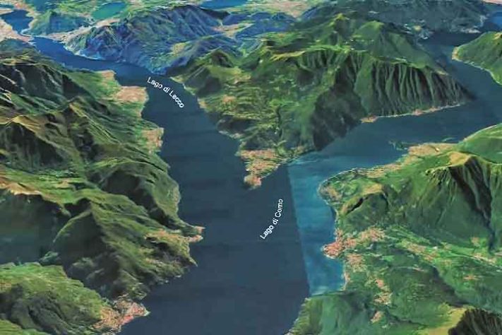 Lago di Como, Lombardia, Itália