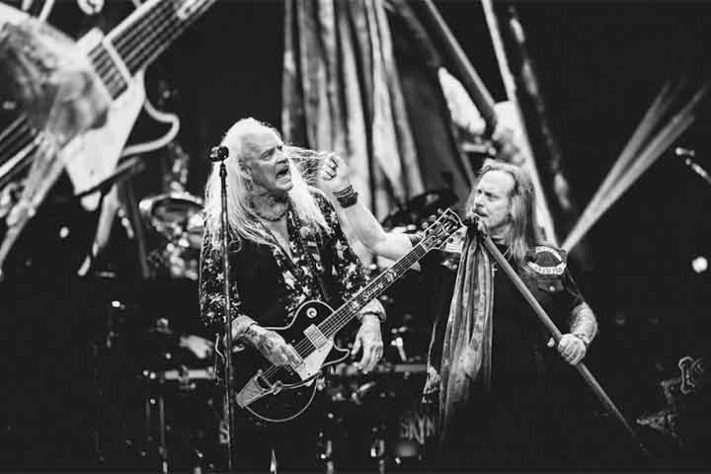 Banda de rock Lynyrd Skynyrd 