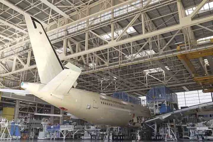 Airbus A350-1000ULR, da companhia aérea australiana Qantas - Reprodução do Youtube canal Simple Flying