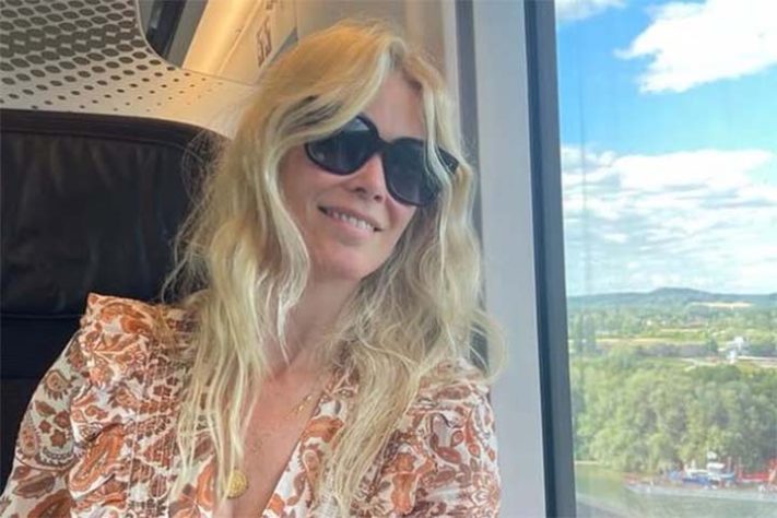 Modelo e atriz alemã Claudia Maria Schiffer 