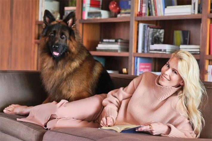 Modelo e atriz alemã Claudia Maria Schiffer 