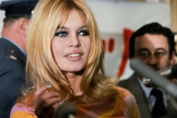 Perfil da atriz francesa Brigitte Bardot 