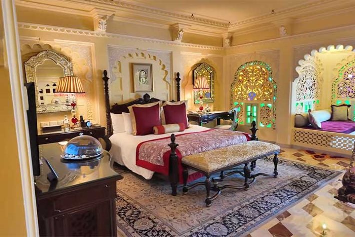 Taj Lake Palace, hotel histórico de luxo na Índia, no Lago Pichola, em Udaipur - Reprodução do Yotubhe Canal ST Travel / ST Viagens