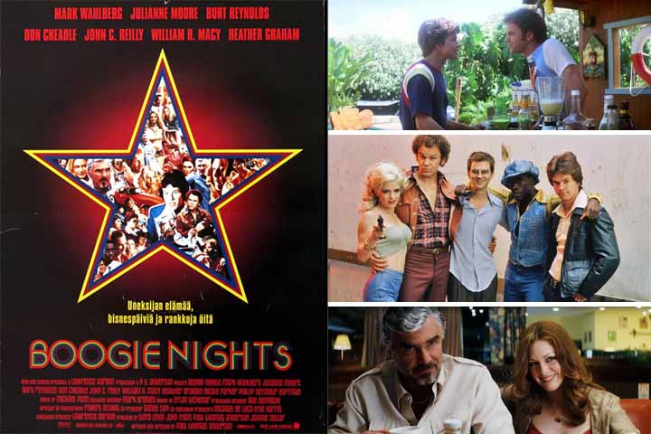 <p>A consagração veio rapidamente com “Boogie Nights”, de 1997, um retrato ambicioso da indústria de conteúdos adultos dos anos 1970 e 1980.</p>

