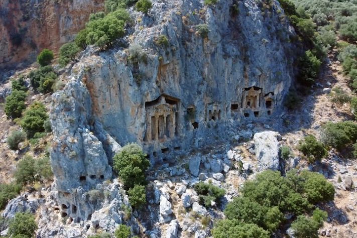 Cidade Antiga de Kaunos, Turquia - Reprodução/YouTube