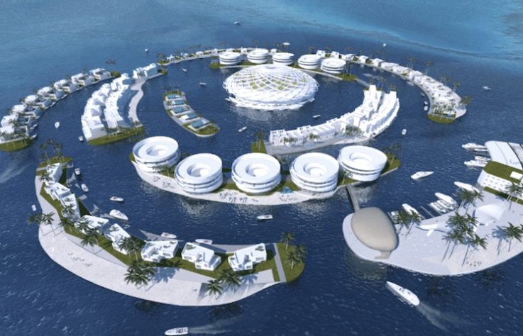 Empresa holandesa constrói casas flutuantes e se torna referência no mundo - Divulgação/Waterstudio