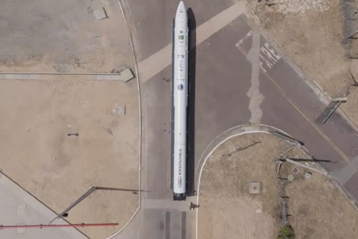 Foguete sul-coreano HANBIT-Nano explodiu após ser lançado no Maranhão - Reprodução/Innospace