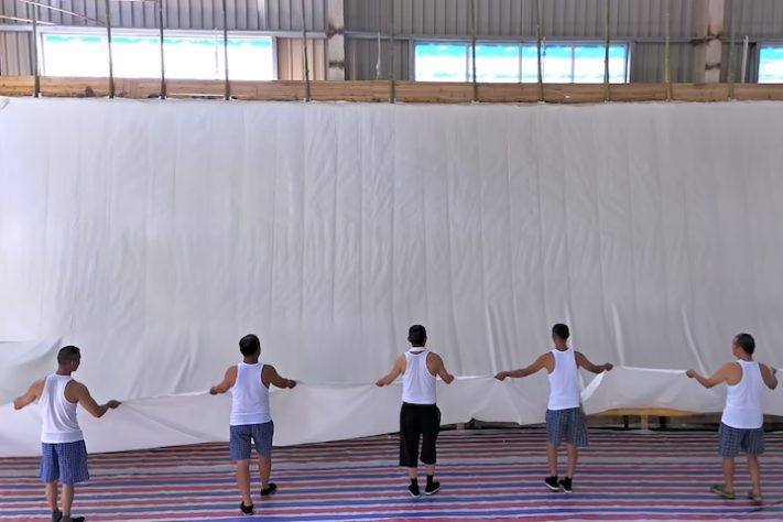 Papel Xuan, China tem técnica milenar tombada pela Unesco para fabricar o maior papel do mundo - Reprodução/YouTube