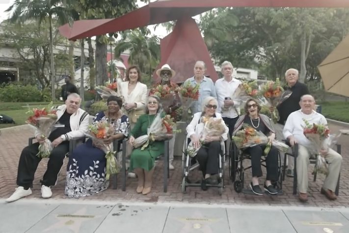 Artistas são homenageados em celebração aos 30 anos dos Estúdios Globo - Reprodução/TV Globo