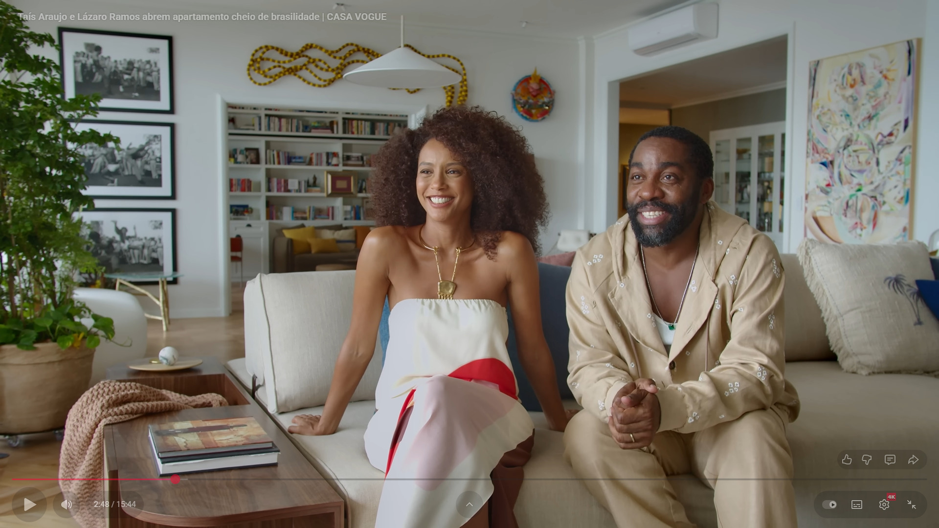 Segundo TaÃ­s, o objetivo foi criar um lar que refletisse a trajetÃ³ria e a identidade da famÃ­lia: â??A gente se reconhece em cada cantoâ?, afirmou.
