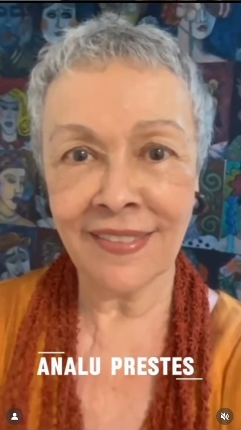 Analu Prestes - A atriz, cenógrafa e figurinista atuou pela última vez em novela em 