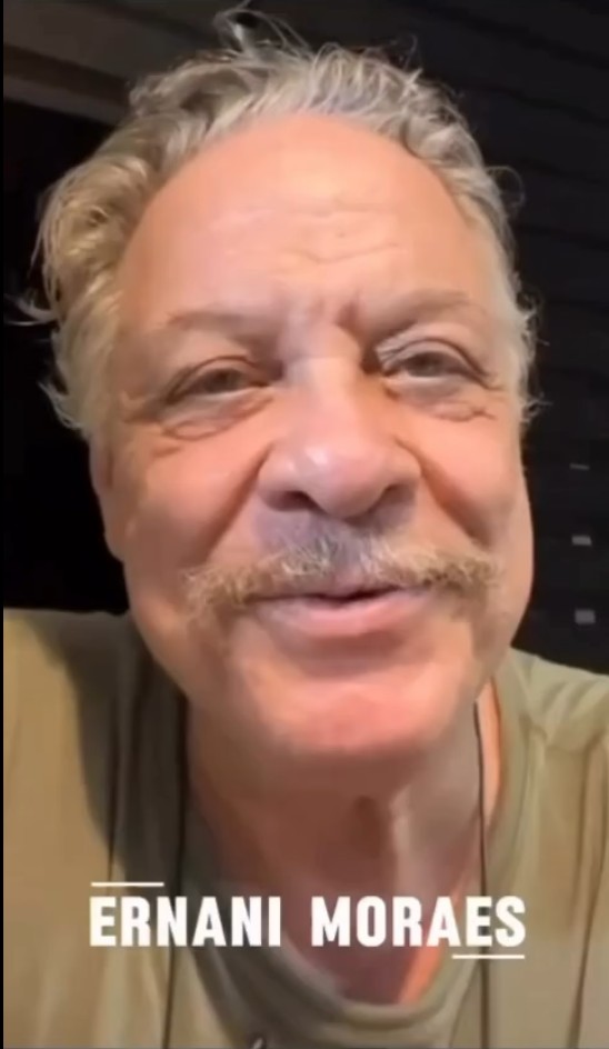 Ernani Moraes - com vasta carreira no teatro, cinema e TV, participou em 2025 da novela 