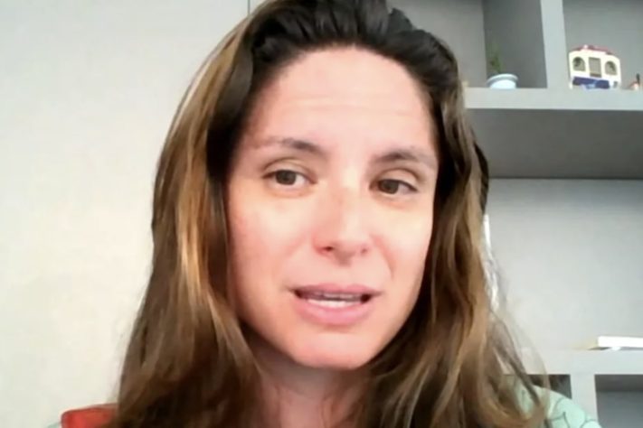 Cassiana Montagner, da Unicamp - Reprodução/EPTV