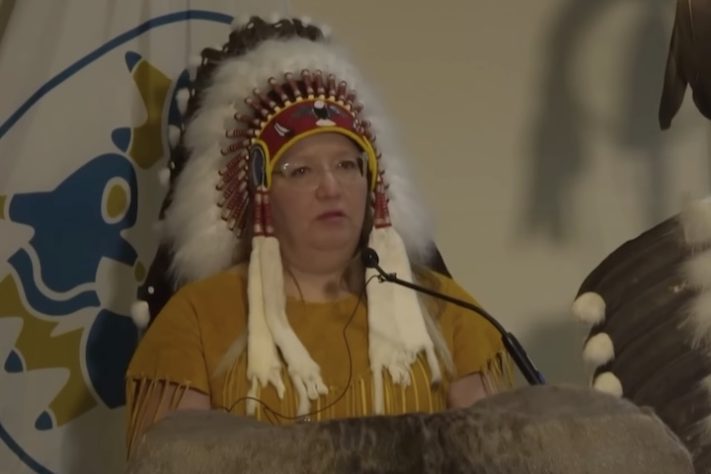 Cindy Woodhouse Nepinak, Chefe Nacional das First Nations - Reprodução 
