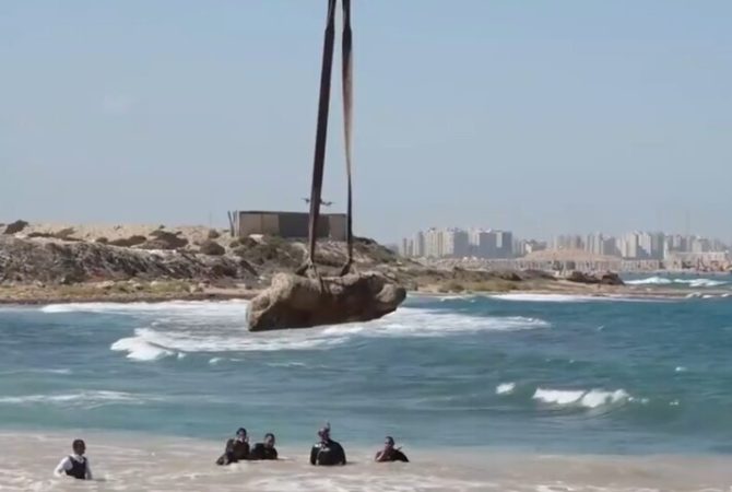 Achado submerso revela novos detalhes do Farol de Alexandria