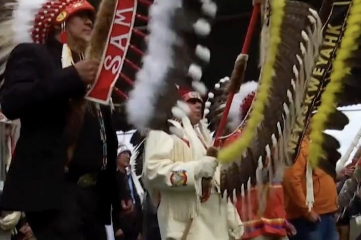 Indígenas do Canadá - Reprodução/GloboNews