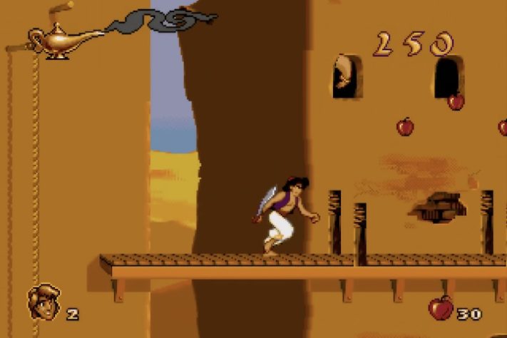 Jogo do Aladdin, lançado em 1993 - Reprodução 