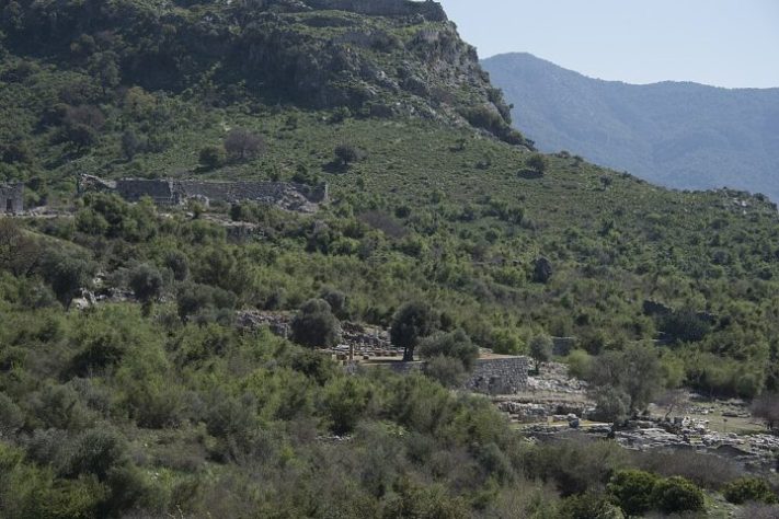 Cidade Antiga de Kaunos, Turquia – Wikimedia Commons/Dosseman