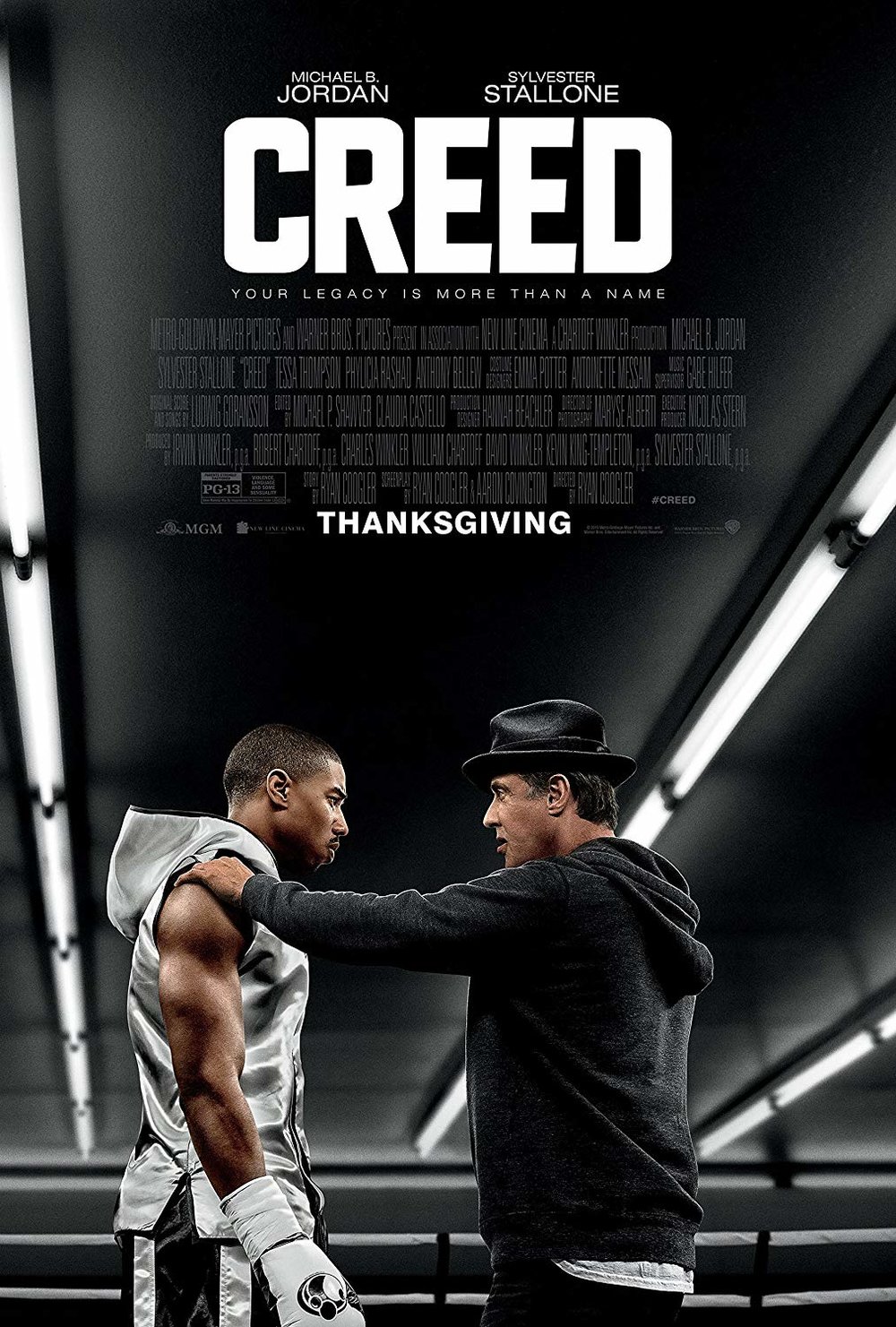 Seu primeiro grande sucesso comercial veio com “Creed: Nascido para Lutar”, lançado em 2015, em que viveu Adonis Creed, filho do boxeador Apollo Creed. O filme acompanha a trajetória do personagem no boxe profissional sob a orientação de Rocky Balboa e rendeu um Globo de Ouro de Melhor Ator Coadjuvante a Sylvester Stallone.
