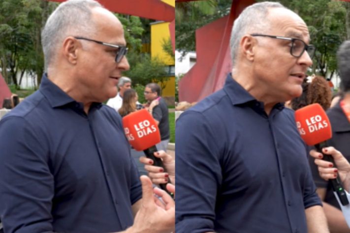 Amauri Soares, diretor dos Estúdios Globo - Montagem/Reprodução