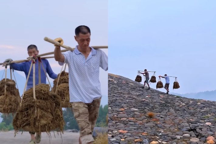 China tem técnica milenar tombada pela Unesco para fabricar o maior papel do mundo - Montagem/Reprodução/YouTube