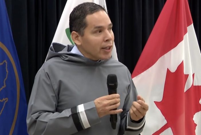 Natan Obed, presidente do Inuit Tapiriit Kanatami - Reprodução/APTN News