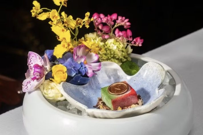 Prato do Ristorante Hotel Cipriani - Reprodução