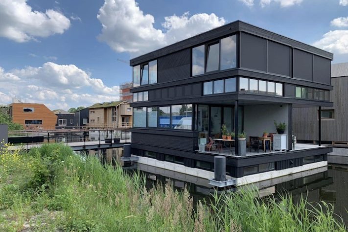 Schoonschip, na Holanda - Divulgação/Waterstudio