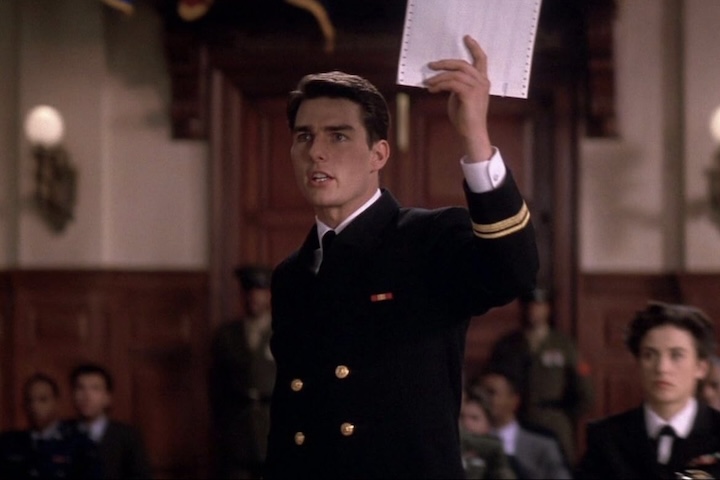 Outro grande sucesso dirigido por Rob Reiner foi o drama jurídico 