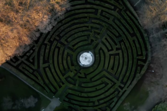 Labirinto de Villa Pisani, Itália - Reprodução/YouTube